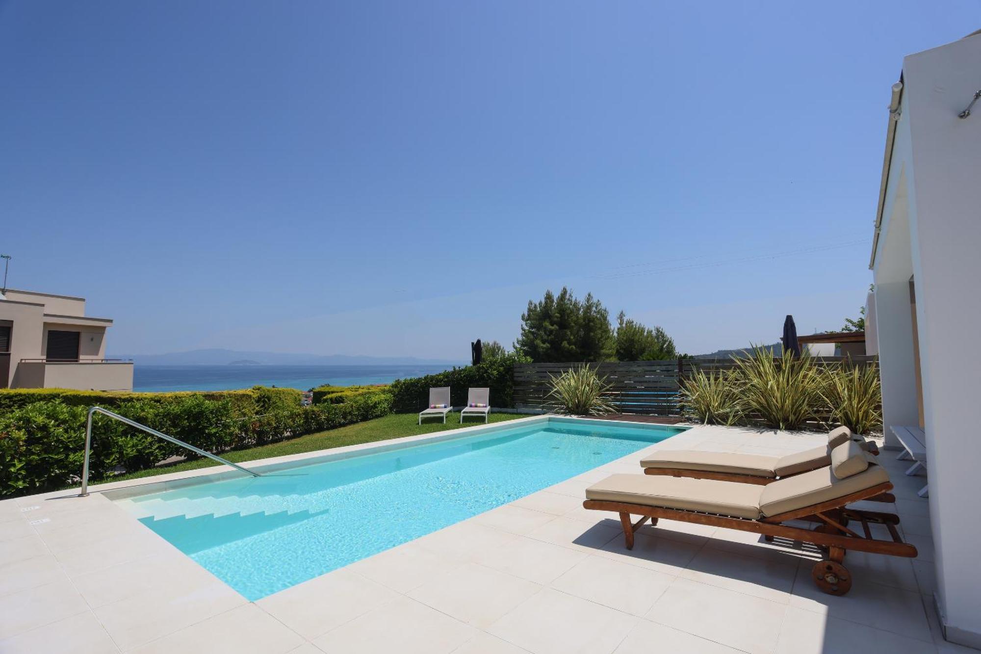 Villa Ricolina Hanioti Exteriör bild