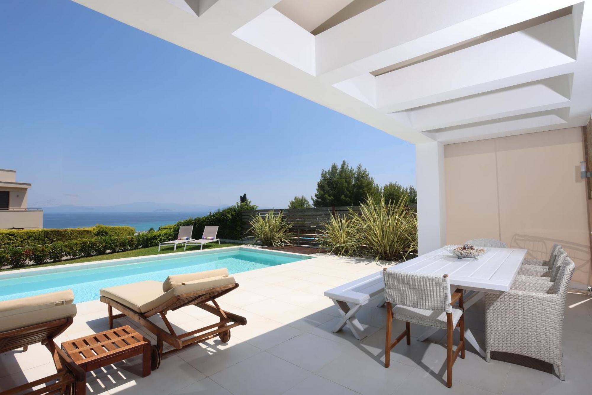 Villa Ricolina Hanioti Exteriör bild